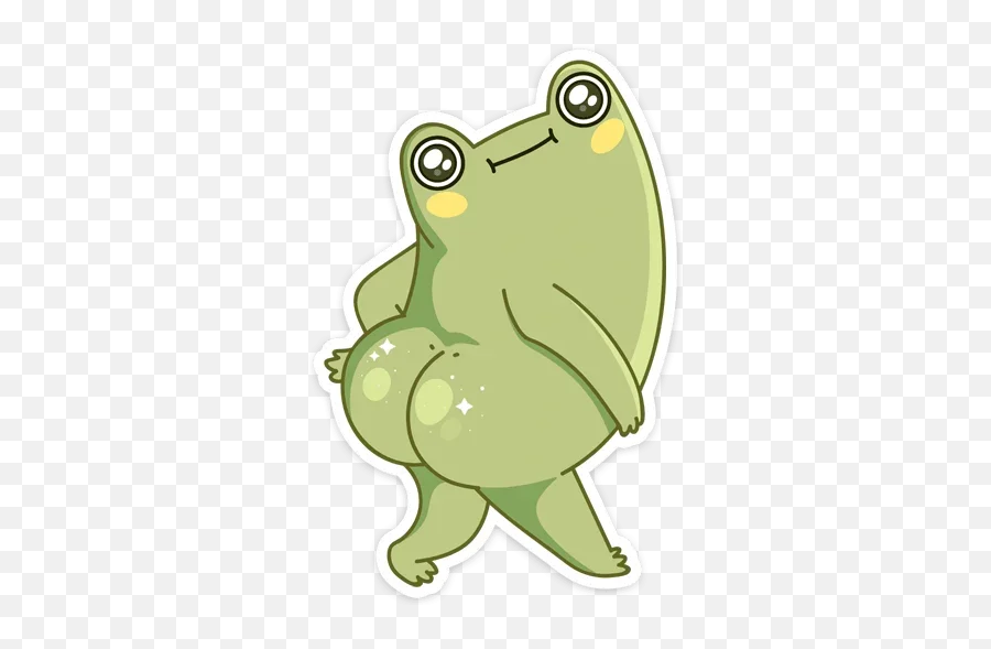 Telegram Sticker U200d From Pack Emoji,Bullfrog Emoji