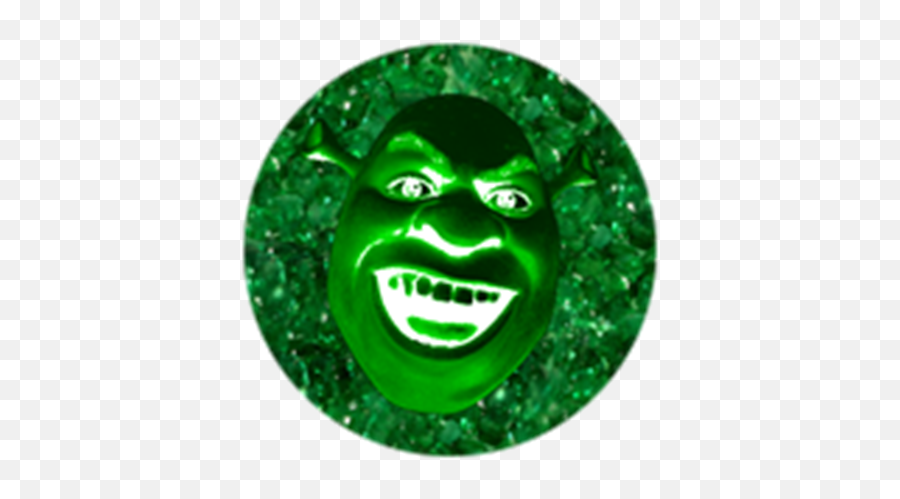 Emerald Shrek - Happy Emoji,Shrek Emoticon
