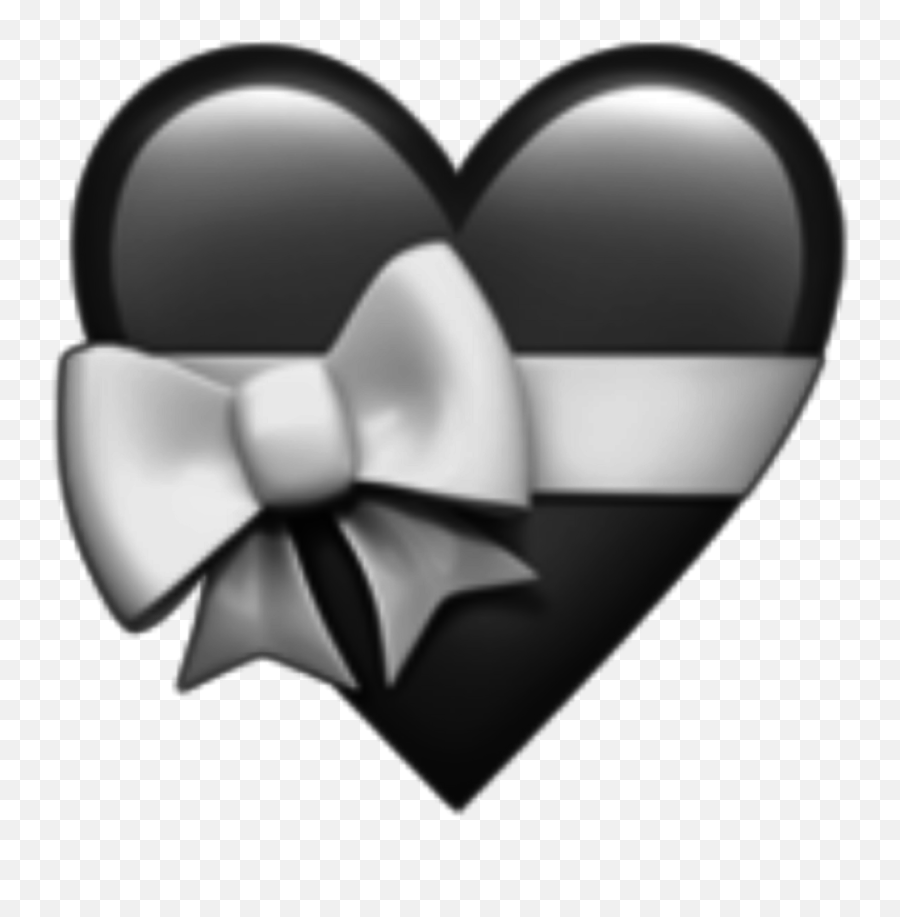 Sticker - Girly Emoji,Black Bow Emoji