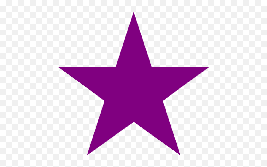Purple Star Icon - Dark Blue Star Transparent Emoji,Blue Star Emoji