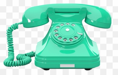 Telephone Transparent Icon - Designbust Clipart Rotary Dial Phone Emoji,Telephone Emoji