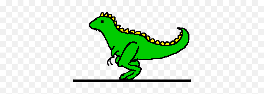 Everybody Walk The Dinosaur Stickers - Transparent Animated Dinosaur Gif Emoji,Dinosaur Emoji