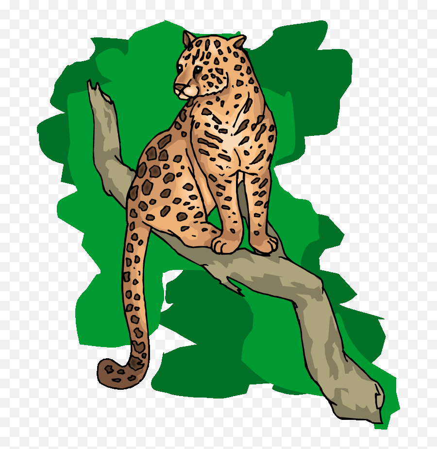 Free Cheetah Clipart 5 - Clipartix Cheetah Habitat Clip Art Emoji,Cheetah Emoji