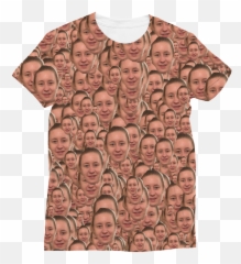 Your Face Custom Womenu0027s T - Shirt Short Sleeve Emoji,Girls Emoji Tshirts
