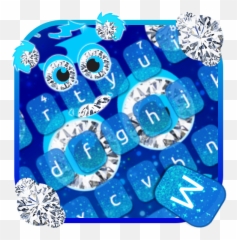 Amazoncom Diamond Sapphire Monster Keyboard Theme - Dot Emoji,Devil Emoji Keyboard