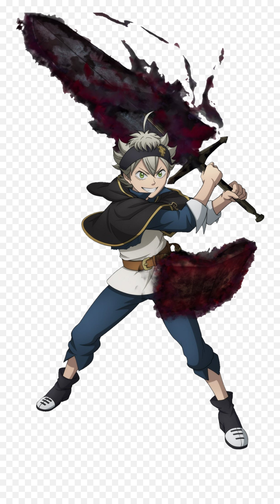 Asta - Asta Black Clover Emoji,Anime Emotion Chart Base