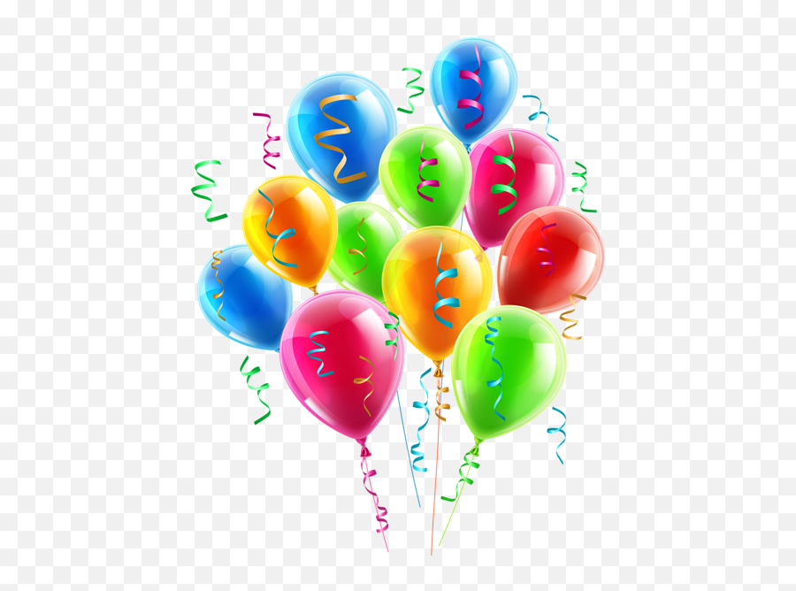Balloons Decor Png Clipart Picture Balloons Art Birthday - Birthday Design Png Balloon Emoji,Emoji Balloons For Sale