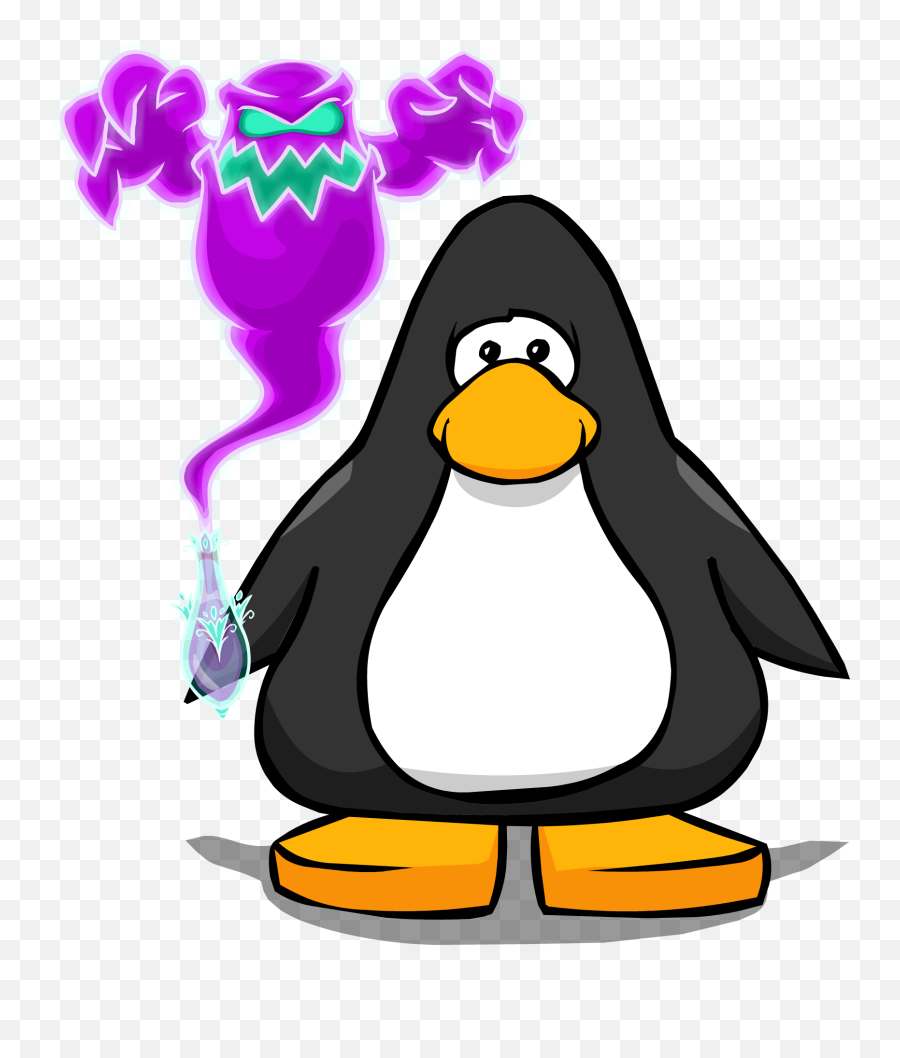 Ghost Vial Club Penguin Wiki Fandom - Club Penguin Penguin Emoji,Emojis Fantasma