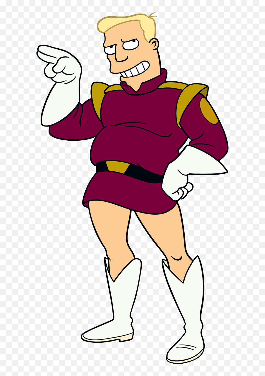 Zapp Brannigan - Futurama Captain Zapp Brannigan Emoji,I Second That Emotion Futurama