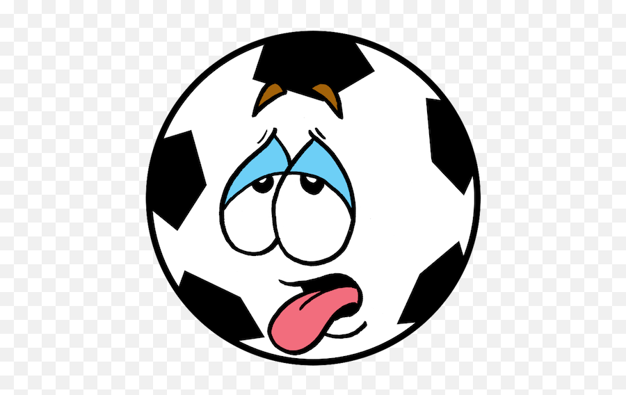 Soccer Ball Emoji Png - Soccerfootball Emojis Express Football Emoji,>.- Emoticon