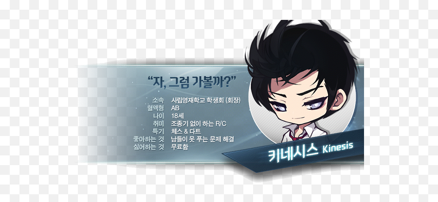 Kinesis On Tumblr - Kinesis Profile Maplestory Emoji,Maplestory Heroes Emotion Images