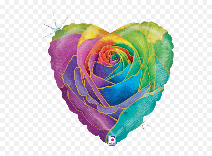 18 Rainbow Rose - Rose Rainbow Emoji,Farting Unicorn Emoticon
