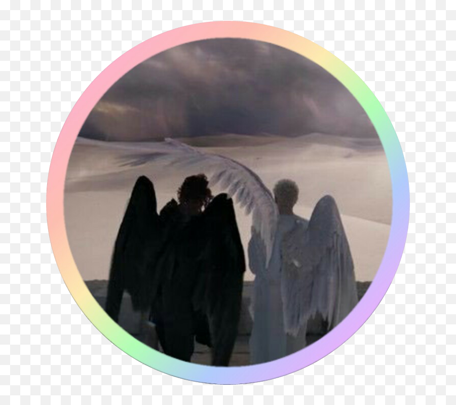 Goodomens Crowley Aziraphale Icon Image - Good Omens Emoji,Crowley And Aziraphale Emojis