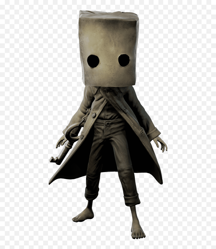 Mono Little Nightmares Wiki Fandom - Fanart Mono Little Nightmares  Emoji,Old Man Boy Ghost Emoji - Free Emoji PNG Images 