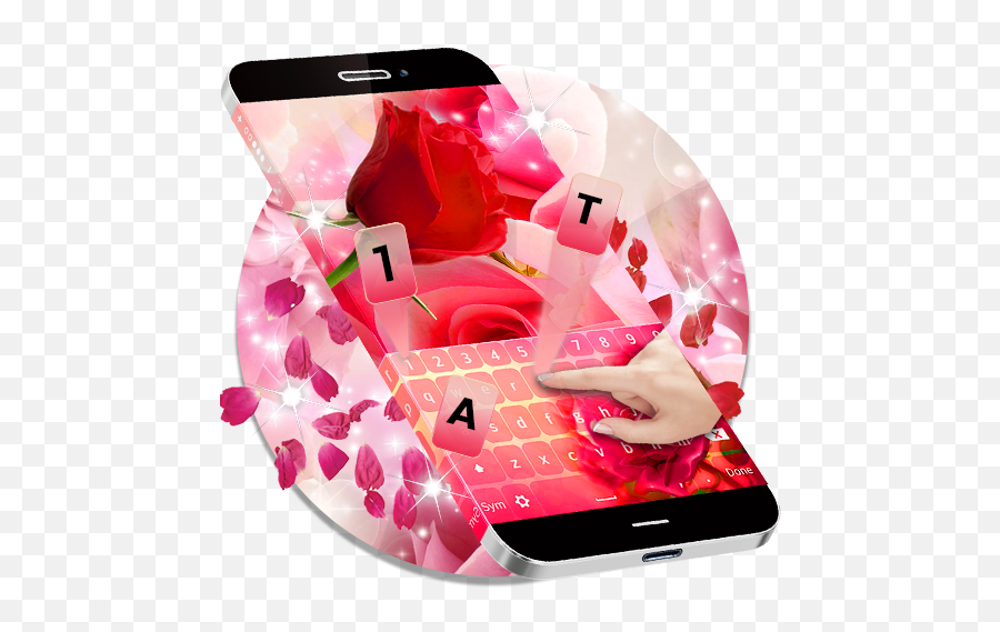 New Pink Rose Keyboard 2019 - Aplikacionet Në Google Play Girly Emoji,Shaka Emoji Android