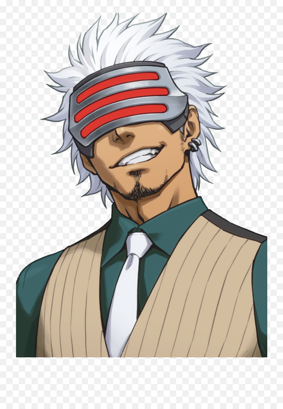 Godot - Godot Ace Attorney Emoji,Discord Emoji Visored