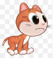 Artstation - Spine 2d Animation Cat Aleksandr Animal Figure Emoji,Cartoon Cats Different Emotions