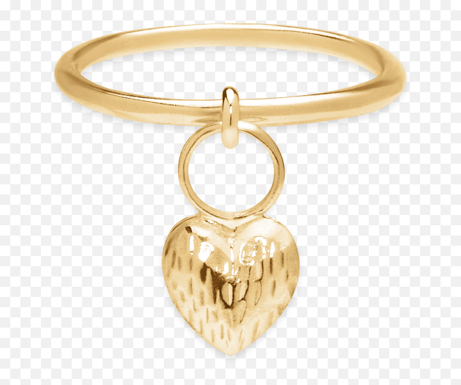 Hanging Heart Ring - Hanging Heart Ring Emoji,Heart Emoticon Ring Silver