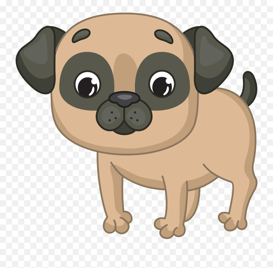 Pug Clipart - Pug Clipart Emoji,Chow Cho Discord Emojis