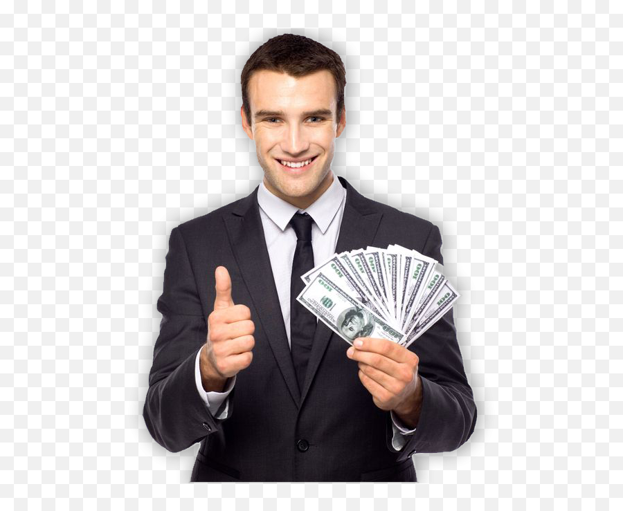 Download Money Bitcoin Cash Businessperson Holding Payment - Money Man Png Emoji,Free Emoticon Images Cash
