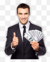 Download Money Bitcoin Cash Businessperson Holding Payment - Money Man Png Emoji,Free Emoticon Images Cash