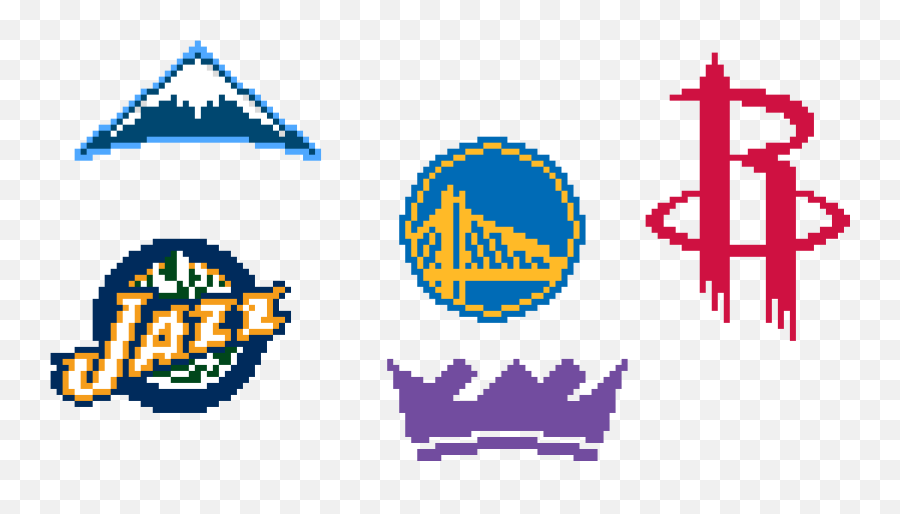 Nba Team Logos - Logo In Pixel Art Clipart Full Size Vertical Emoji,Cleveland Cavaliers Emoji