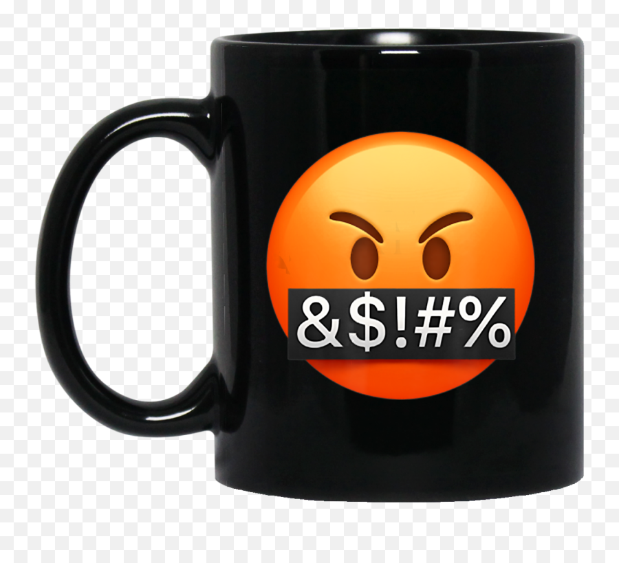 Swearing Emoji Coffee Mug,Coffee Transparent Emojis