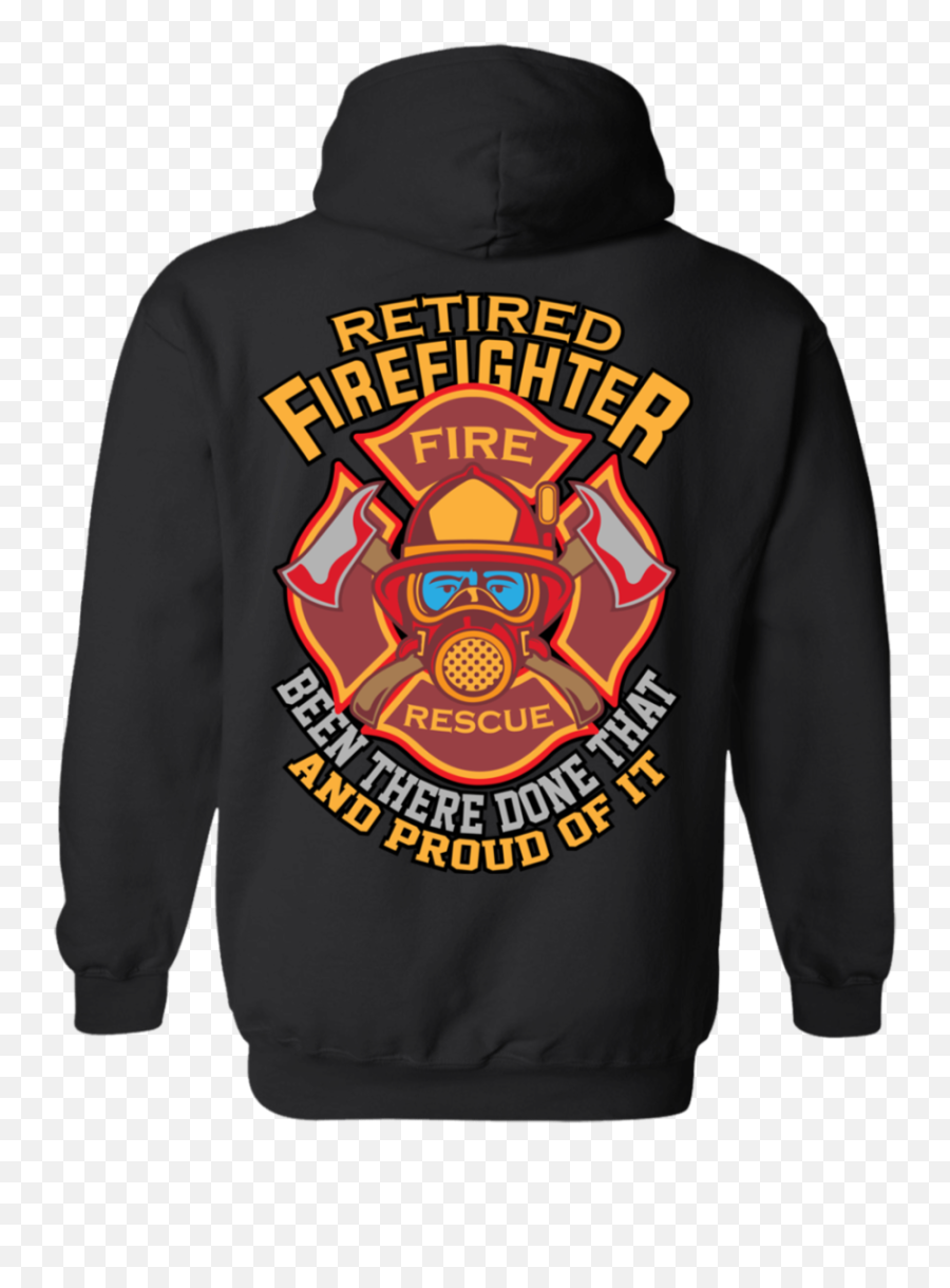 Firefighter Fireman Crest Retired Hoodie Made In Usa Emoji,Firefighter Emojis