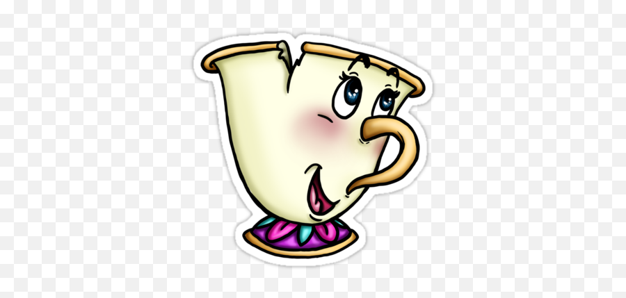Chip From Beauty And The Beast By Hungrydesigns Beauty And Emoji,How To Clear 220 Little Mermaid Emojis Reddit