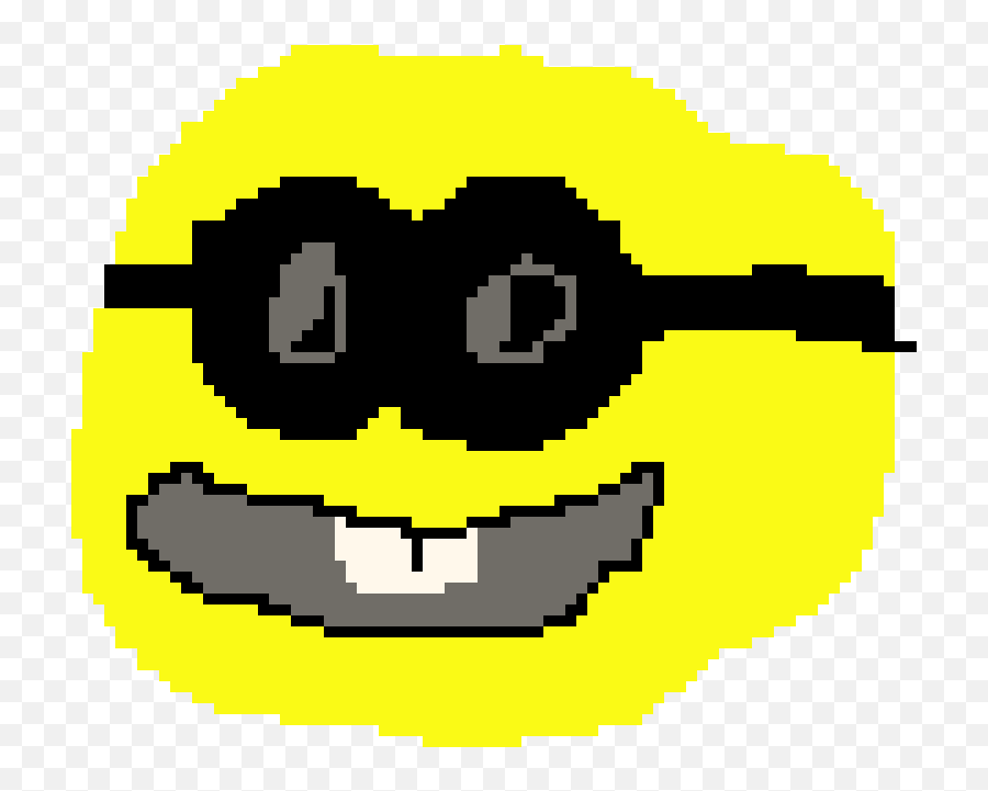 Minnion Emoji Cool Glasses Pixel Art Maker,Cool Emojis