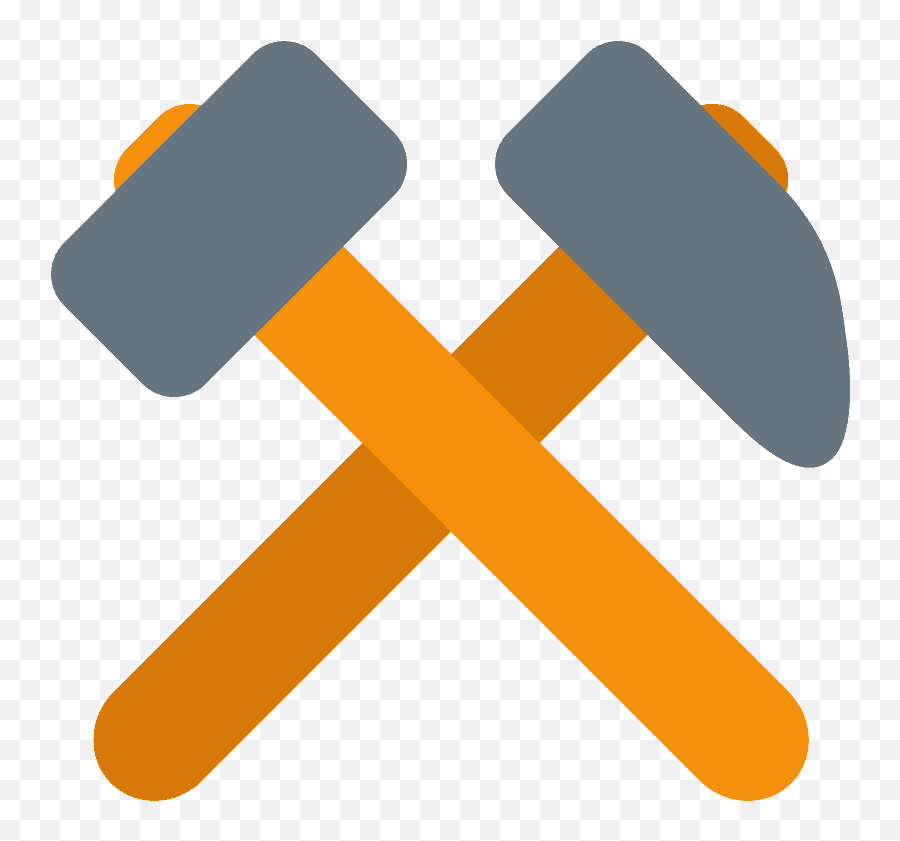 Hammer And Pick Emoji Clipart Free Download Transparent,Cane Emoji Hammer And Pick Emoji Clipart Free Download Transparent,Cane Emoji