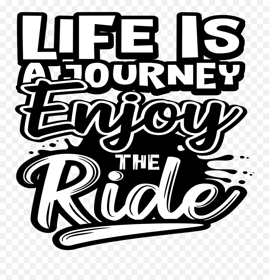 Life Is A Journey Life Is A Journey Life Enjoyment - Dot Emoji,Tally Mark Emoji