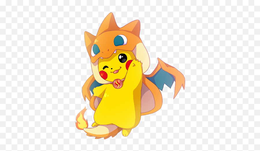 Pokemon Pikachu Charizard Sticker By Dragaypultu200d - Pikachu Mega Charizard Transparente Emoji,Charizard Emoji