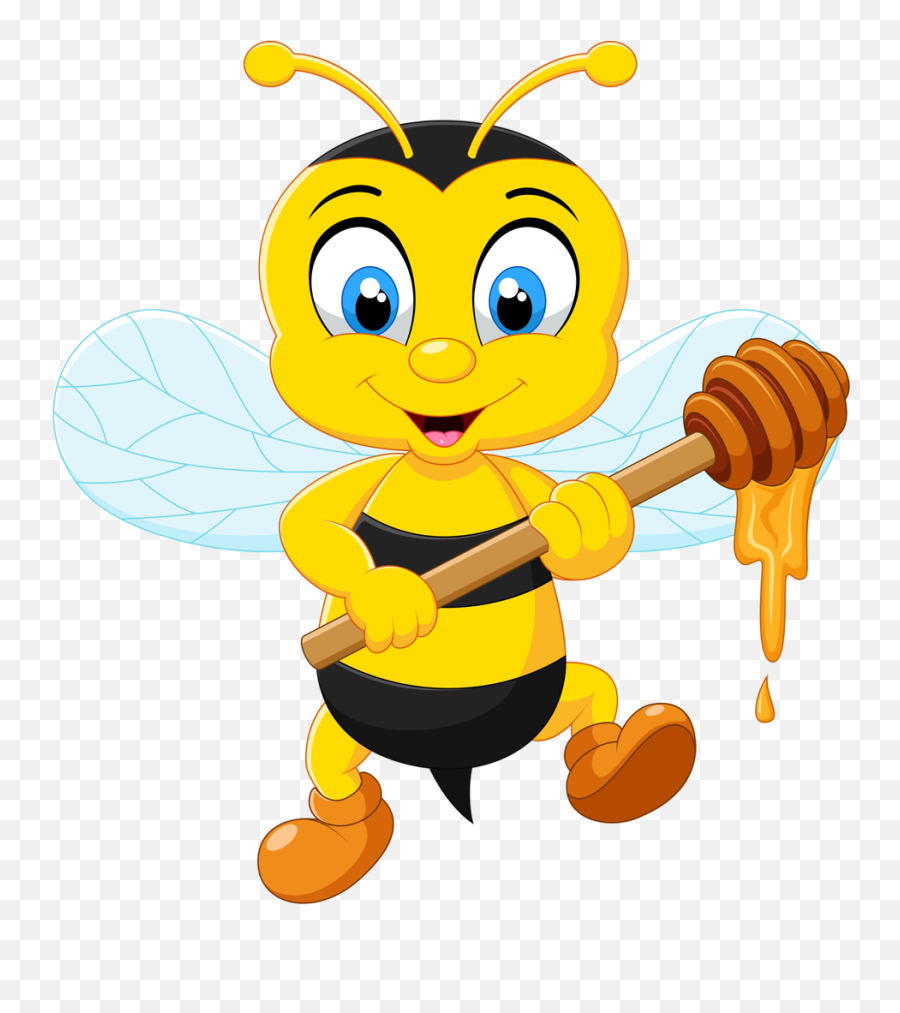 Download Honey Drawing Emoji Tattoo - Bee And Honey Cartoon,Emoji Tattoo