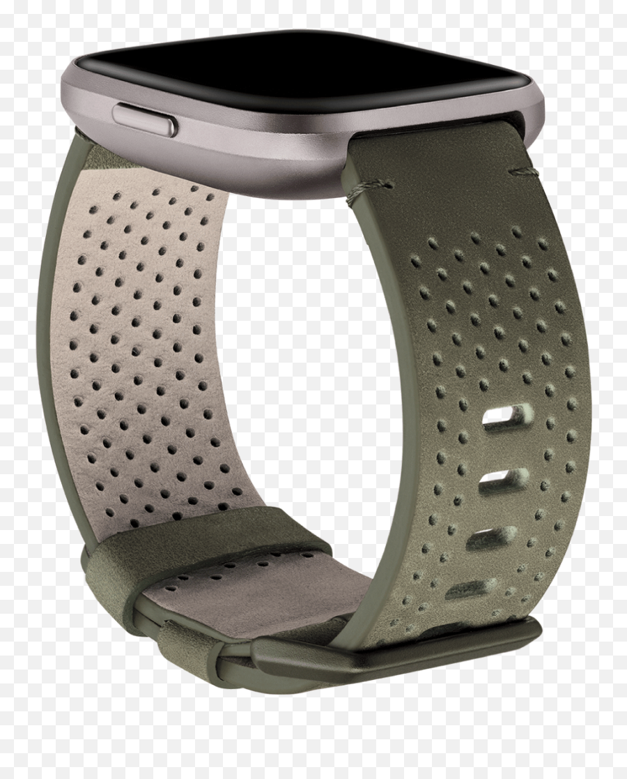 Accessories Shop Fitbit - Leather Band Fitbit Versa 2 Emoji,Band Names Emoji