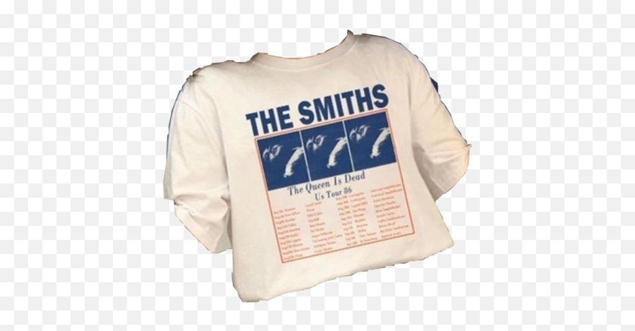 Aesthetic Shirt Thesmiths Sticker - Smiths T Shirt The Queen Is Dead Emoji,Queen Emoji Shirt