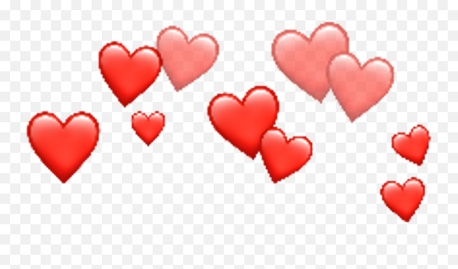 Emoji Heart Crown Png Clipart - Emoji Iphone Love,Red Heart Emoji