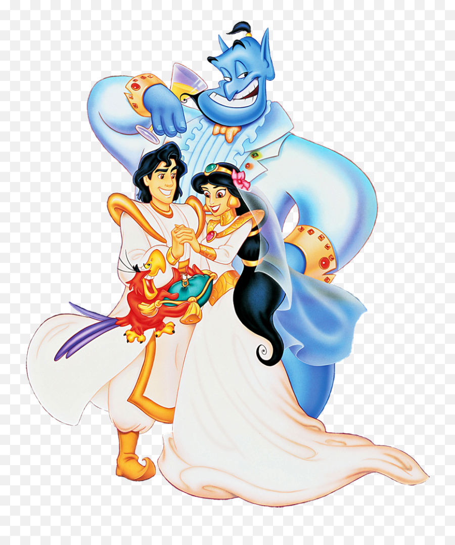 Princess Jasmine And Aladdin Png - Jasmine Aladdin As Genie Emoji,Alladin And Jasmine Emojis