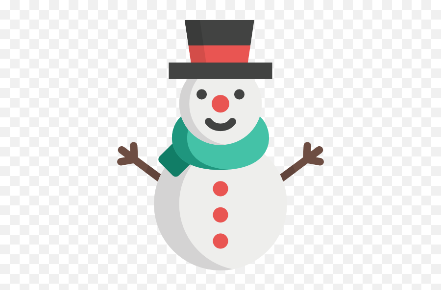 Snowman Free Vector Icons Designed - Muñeco De Nieve Icono Emoji,Diverse Christmas Emojis Android