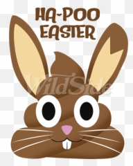 Poop Clipart Poo Poop Poo Transparent - Bunny Poop Emoji,Shit Emoji Pillow