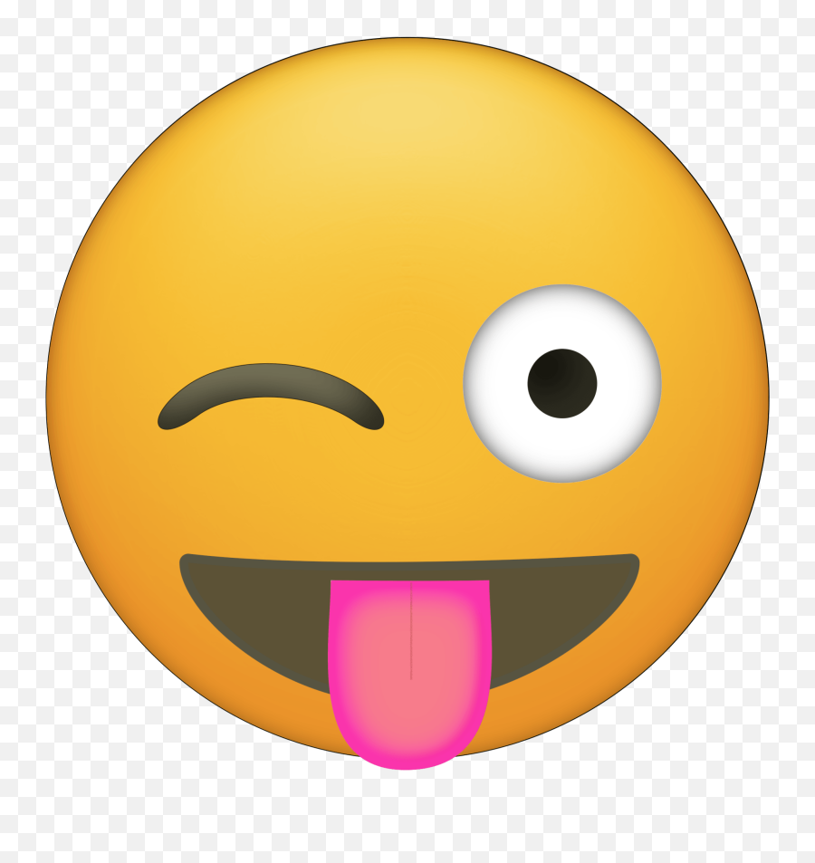 Emoji Faces Printable - Tongue Emoji,Nice Emoji