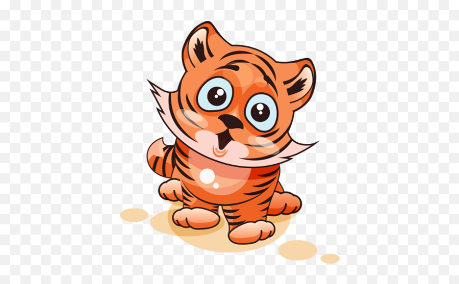 Funny Tiger Stickers For Whatsapp Wastickerapps U2013 Apps On - Cartoon Emoji,Tigger Emojis