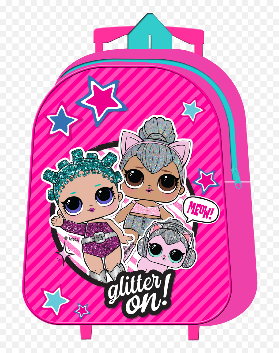 Backpack Trolley Lol Surprise 31cm - Dessin Animé Lol Emoji,Lol Surprise Emojis