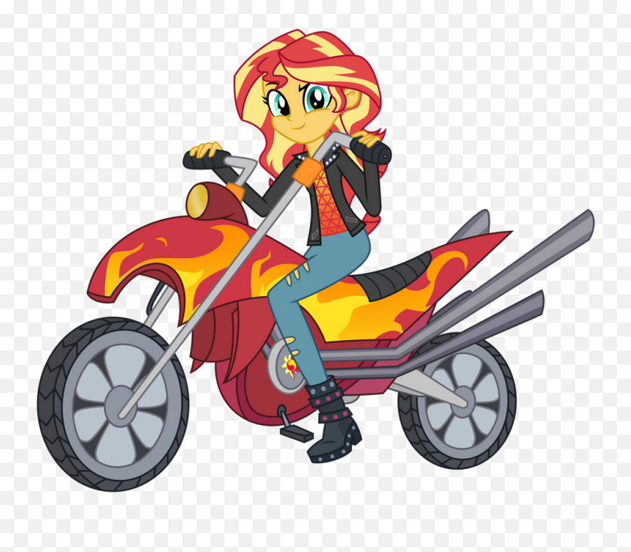 Crimsonstar20 - Sunset Shimmer Motorcycle Emoji,Decade Violent Emotion Shf Vs Decade