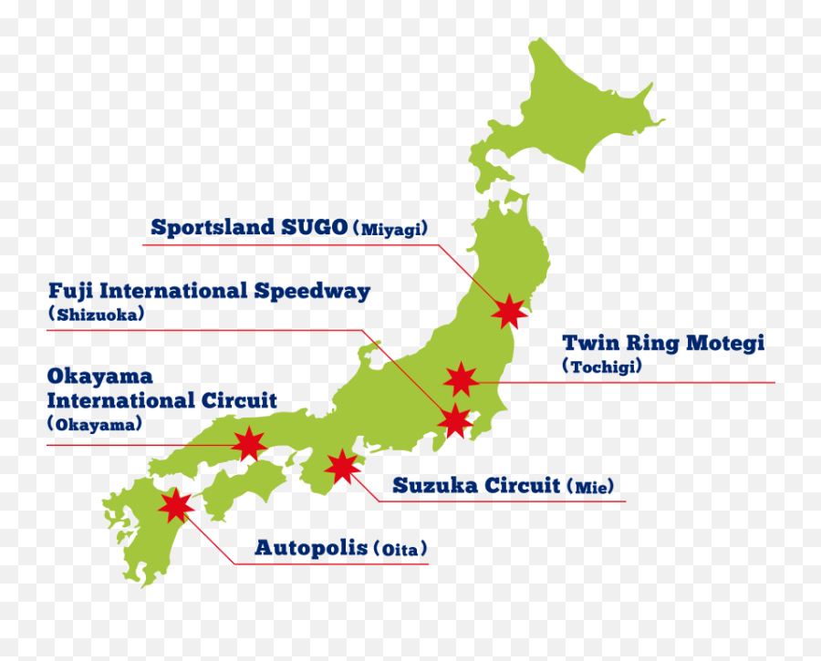 Super Taikyu Seriesthe Top Endurance Race Series In Asia - Japan Map Blue Outline Emoji,Emotion Bugeye