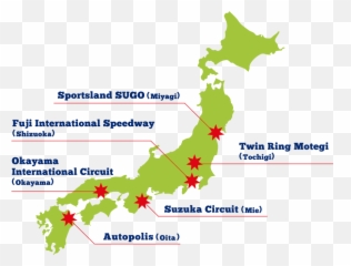 Super Taikyu Seriesthe Top Endurance Race Series In Asia - Japan Map Blue Outline Emoji,Emotion Bugeye