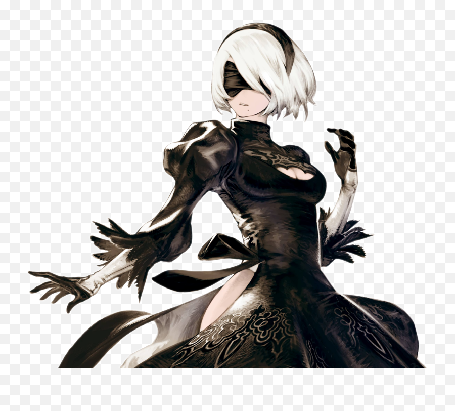 What Characters Would Fit On Fortnite That Would Be Both - 2b Nier Automata Emoji,Yoko Taro No Longer Have Emotions