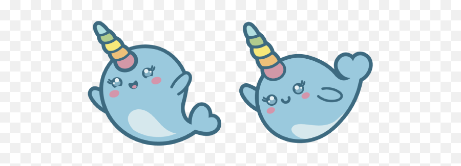 Top Downloaded Cursors - 2 Custom Cursor Cute Narwhal Emoji,I Have 2 Emotions Meme Kirby