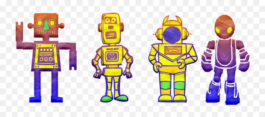Free Photo Robots Clay Play Doh - Fictional Character Emoji,Playdough Emotion Faces Free