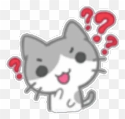 Sticker Maker - Gatitos Kawaii Dot Emoji,Muscular Cat Emoticon